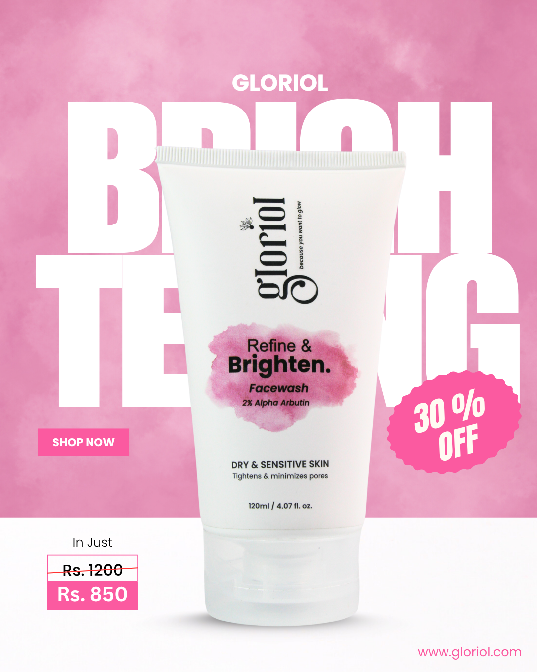 Gloriol Brightening Facewash