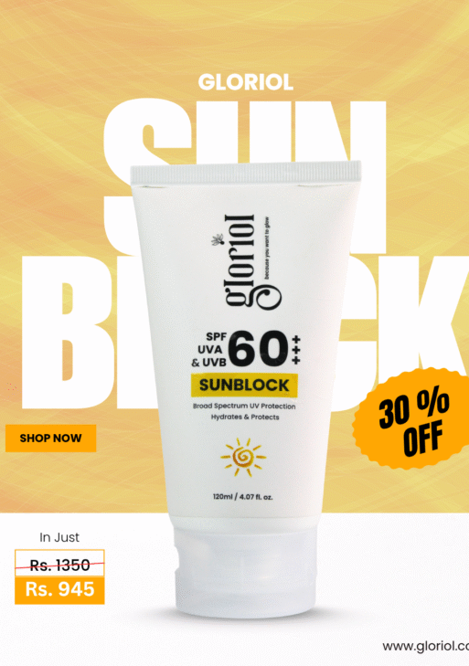 Gloriol SPF 60++ Sunblock 120ml