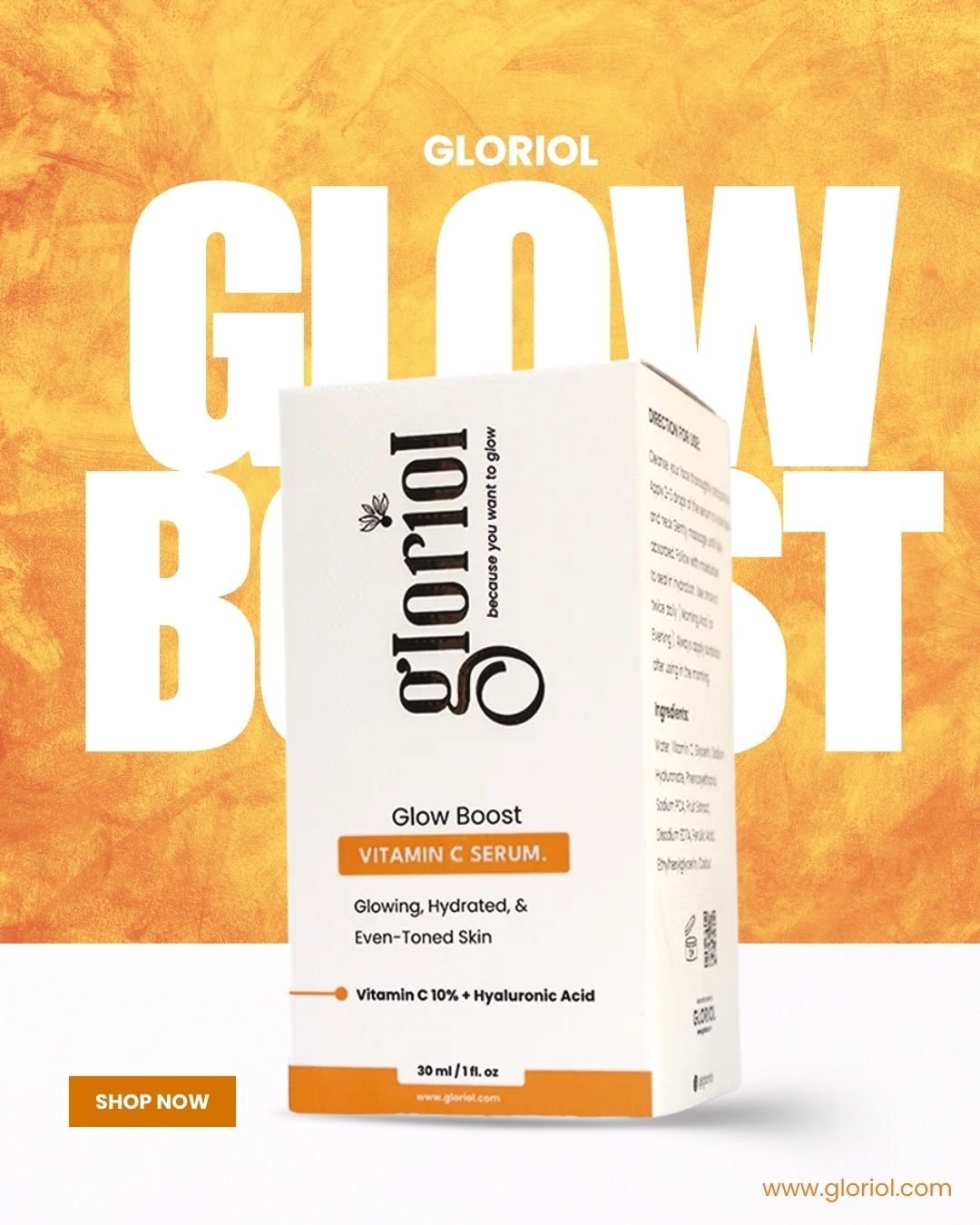 Gloriol Vitamin C Serum Unlock Radiant Skin Today