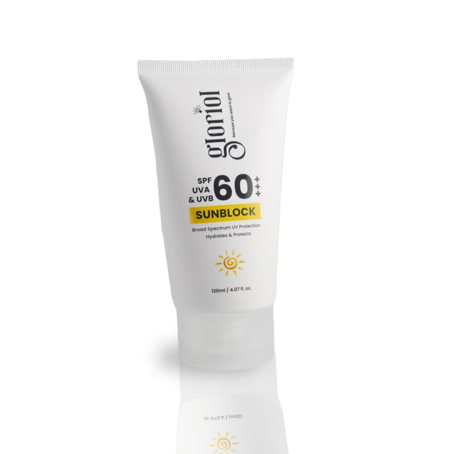 SPF 60 sunblock