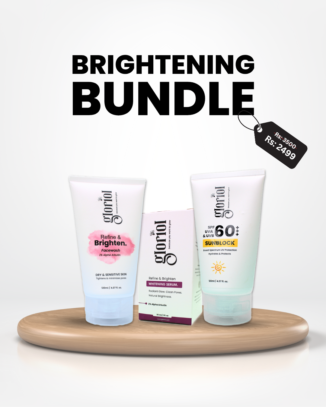 Gloriol Brightening Bundle